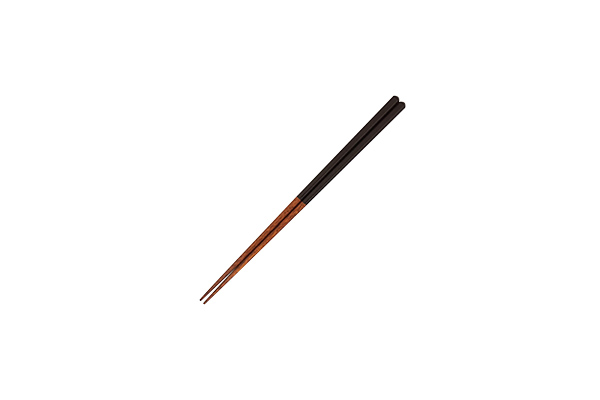 益子焼伝統色 箸 子供用 黒｜詳細画像1